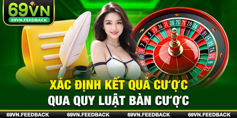 Xác định kết quả cược qua quy luật bàn cược